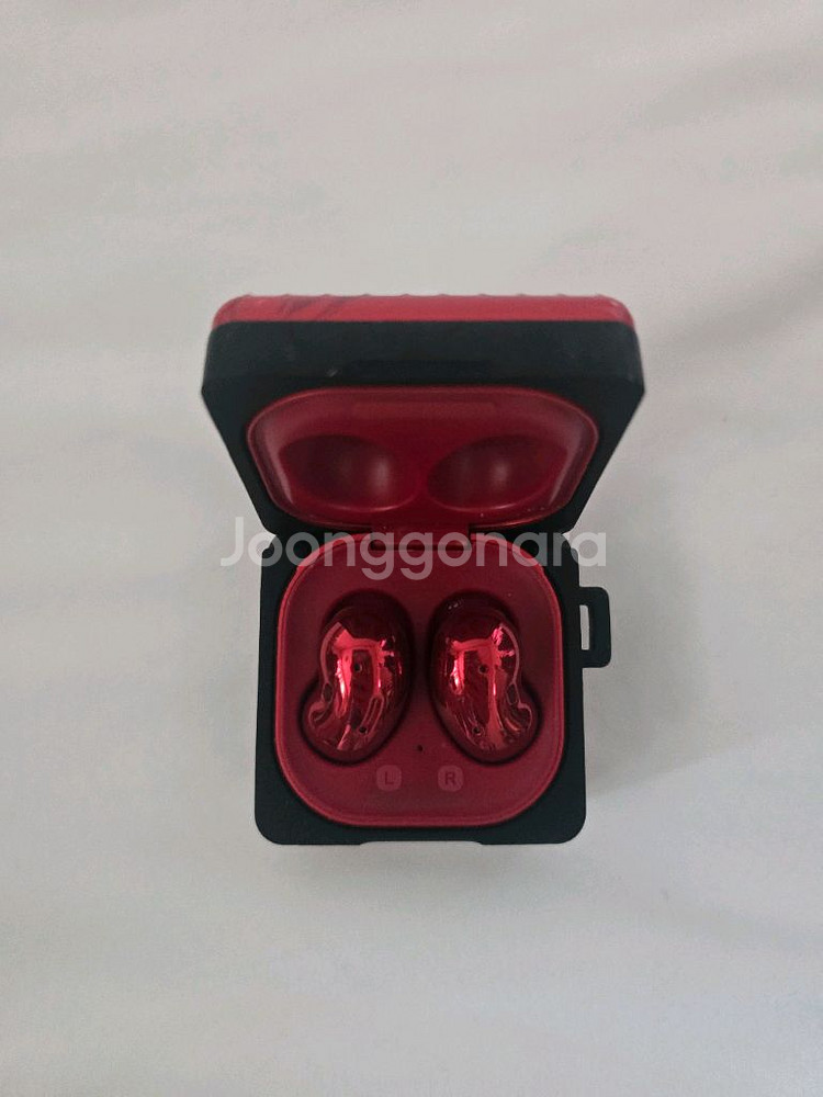 갤럭시 버즈 라이브 아이언맨 케이스--1