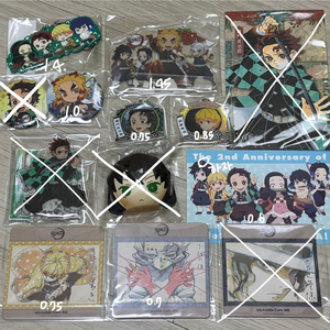 귀멸의칼날 탄지로,이노스케,젠이츠,루이,렌고쿠 굿즈