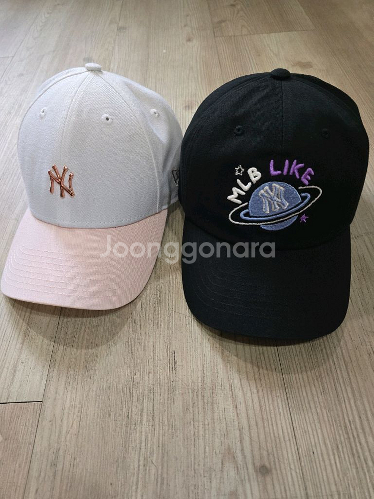 뉴욕 양키스.MLB 뉴에라 야구 모자 2종세트 프리사이--0