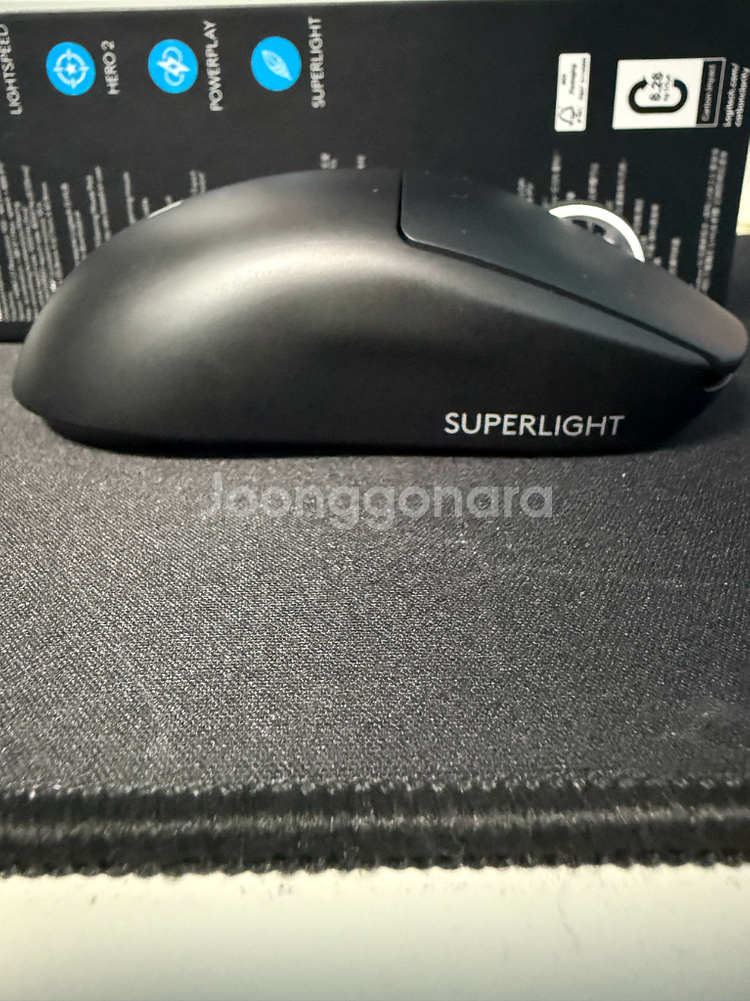 로지텍 지슈라2 PRO X SUPERLIGHT 2 블랙--2
