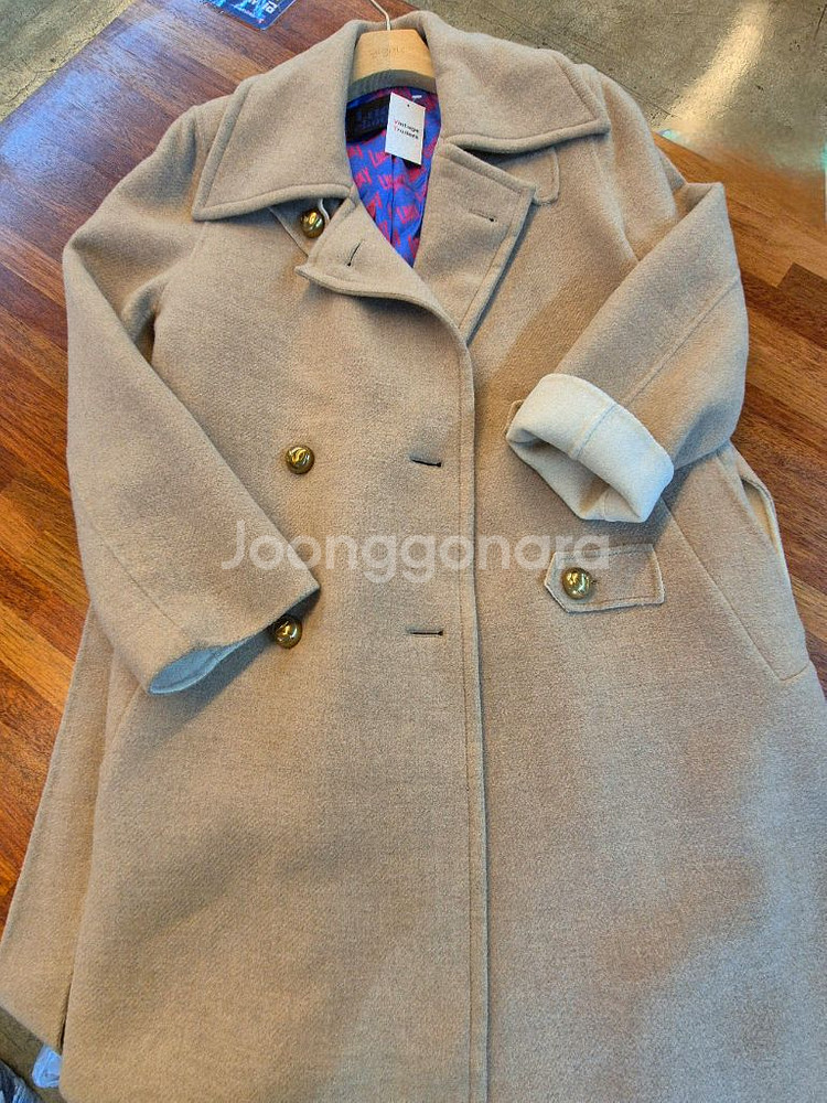 럭키슈에뜨 롱 코트 베이지 36--7