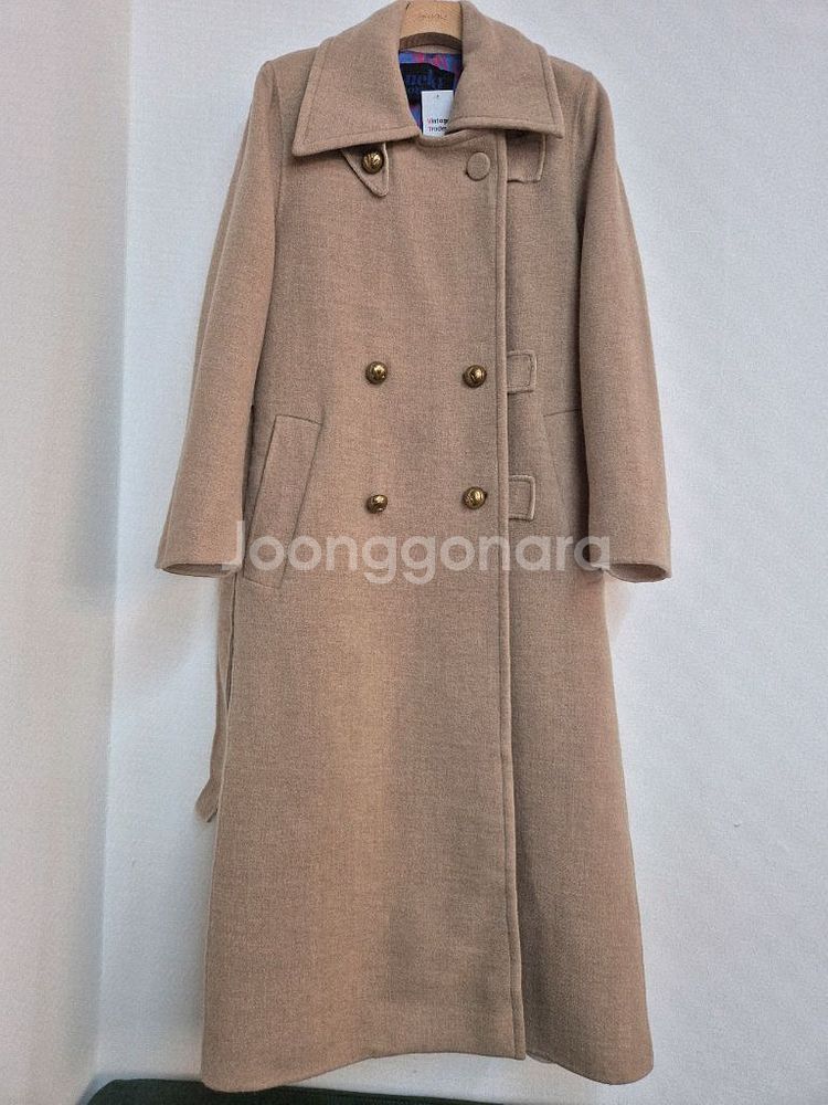 럭키슈에뜨 롱 코트 베이지 36--10