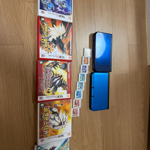 닌텐도 3ds xl 뉴큰다수, 구큰다수 2개 및 칩 8