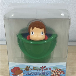 지브리 벼랑위의 포뇨 연필깎이 피규어