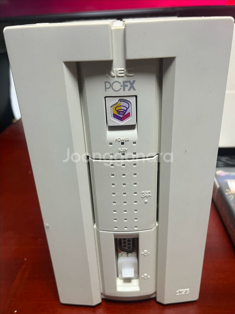 pc-fx 본체+시디--0