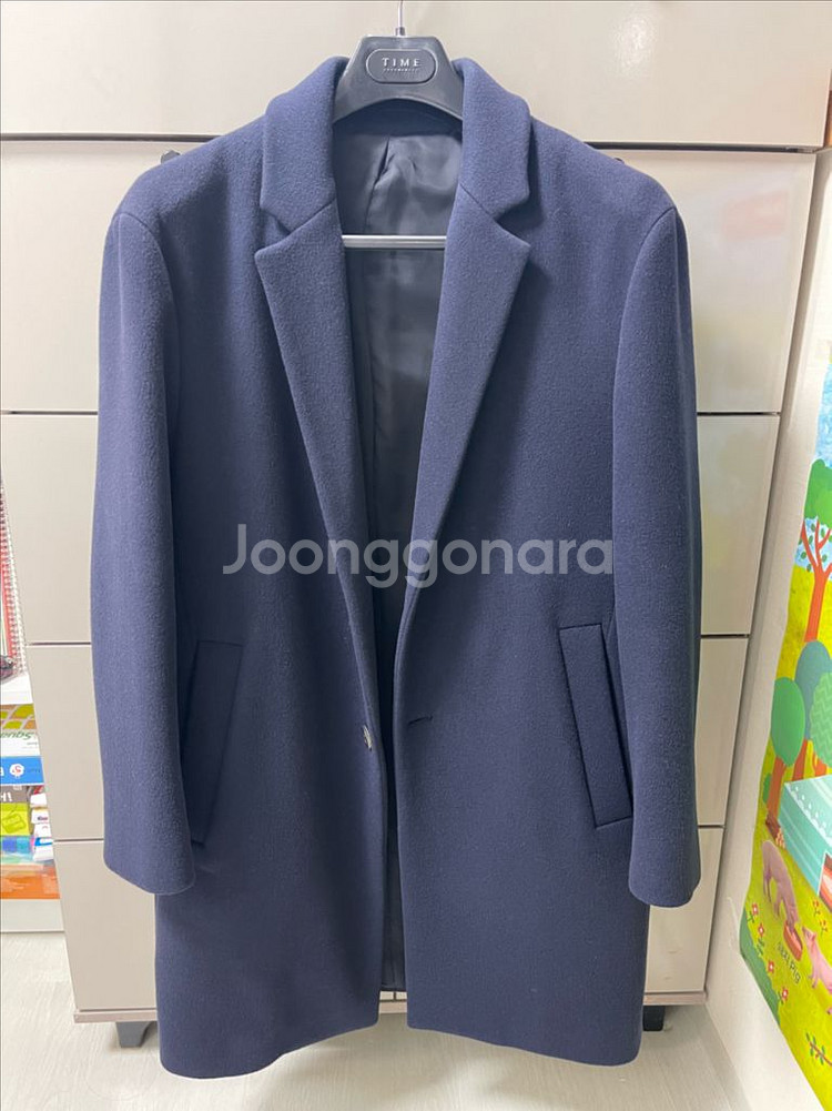 타임옴므 남성 코트(네이비, 100)--0