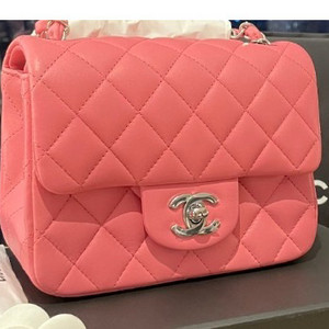 샤넬 쁘띠삭 미니 핑크