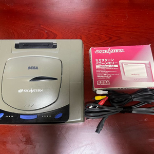 세가 새턴+시디+메모리팩