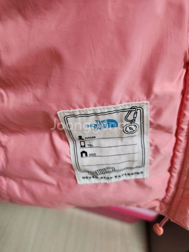 노스페이스키즈 160 경량패딩--3