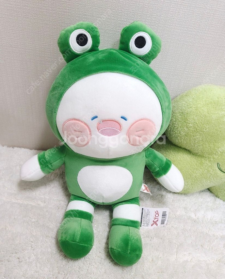 새제품 2개 말랑모찌 시바팬더 개구리 코스튬 피치 인형--1