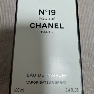 샤넬 넘버19 뿌드레 오드 빠르펭 100ml