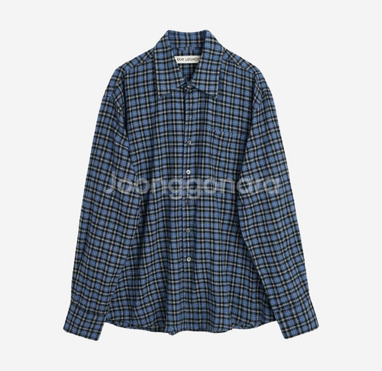 아워레가시 어보브 셔츠 캔트렐 체크--0