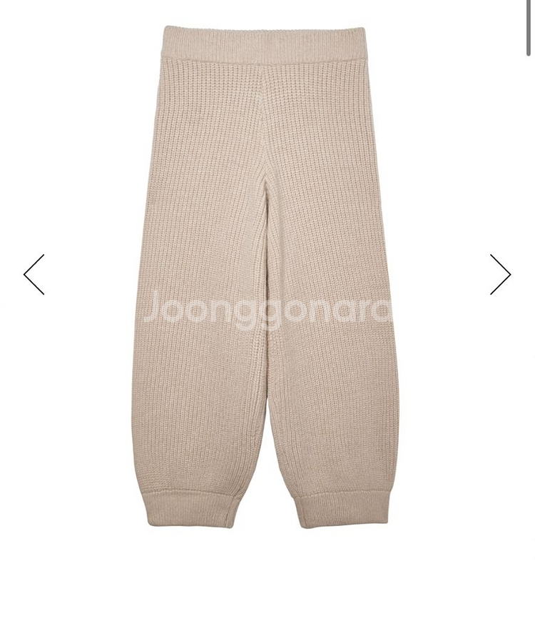 넘버프로젝트 캐시미어니트팬츠--0