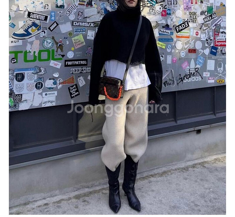 넘버프로젝트 캐시미어니트팬츠--5