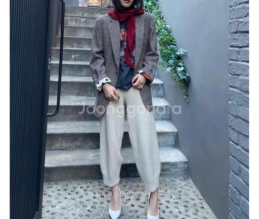 넘버프로젝트 캐시미어니트팬츠--4