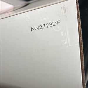 미개봉) dell AW2723DF 게이밍 모니터 팝니다