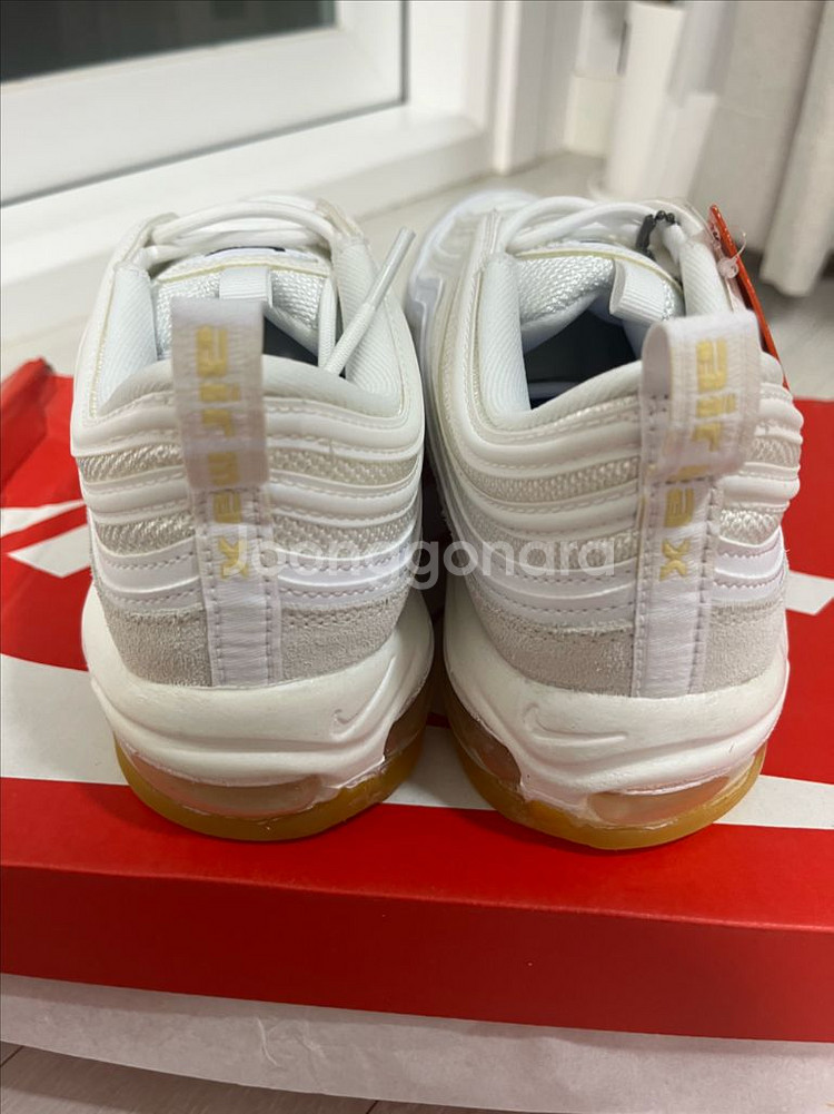 나이키 에어맥스97 프랭크루디 옐로우 275사이즈--6