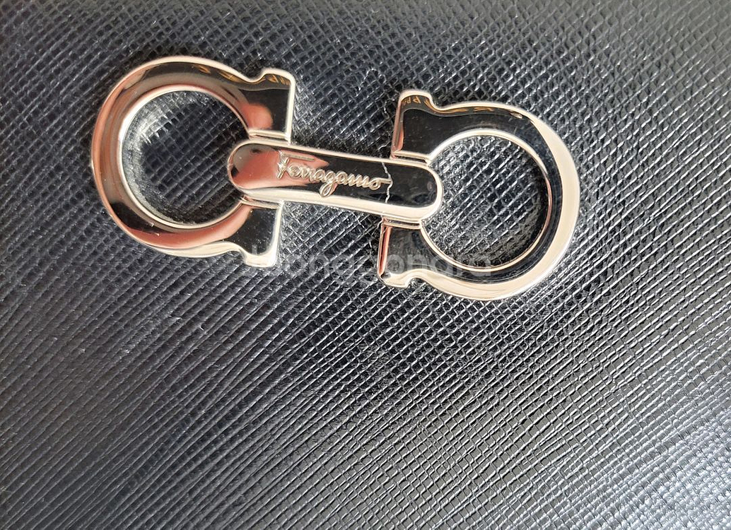 페레가모 더블 간치니 숄더백 토드백--6