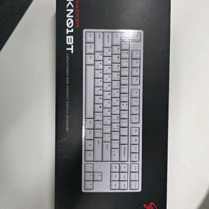 HACKER KN01BT 무접점 키보드 화이트