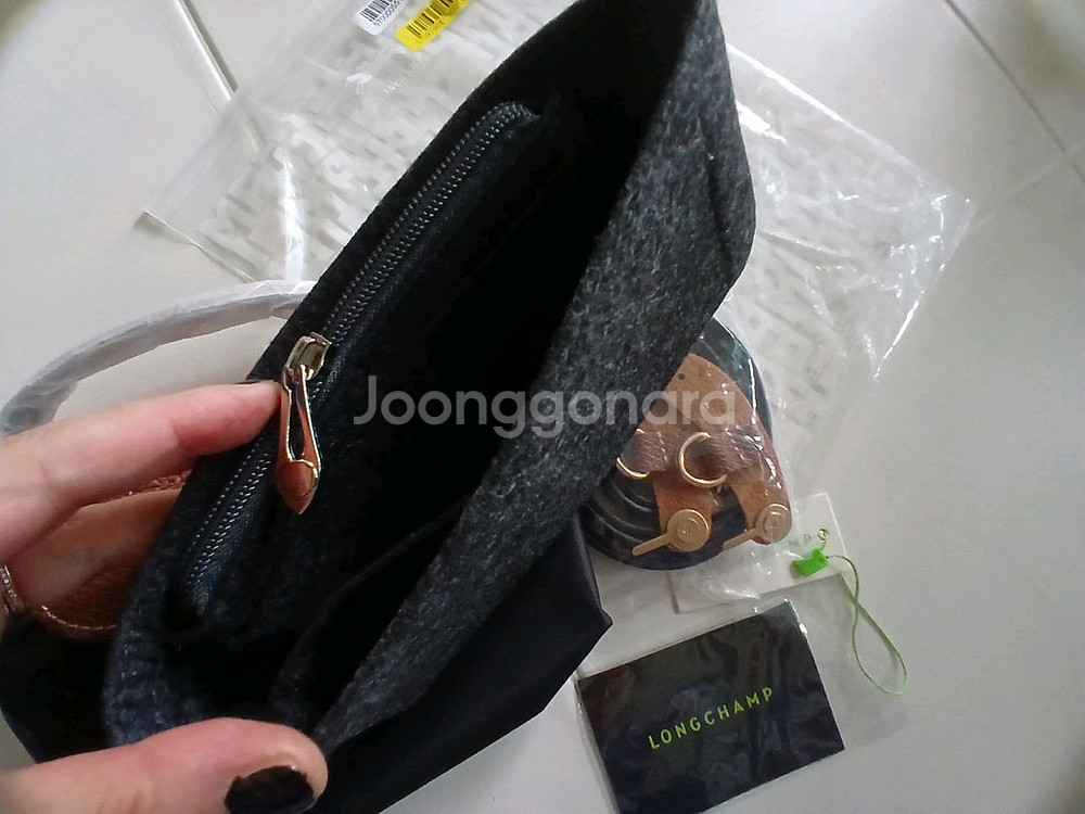 롱샴미니가방 . 이너백 , 스트랩 포함--5