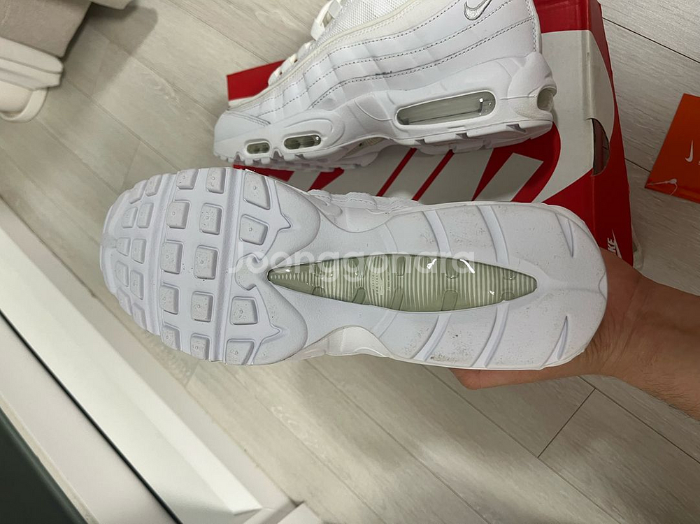 나이키 에어맥스95 화이트--5