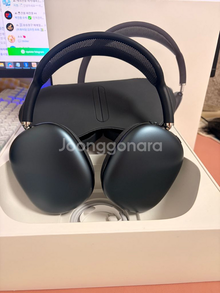 에어팟 맥스 미드나이트 c타입 애플코리아 정품--0