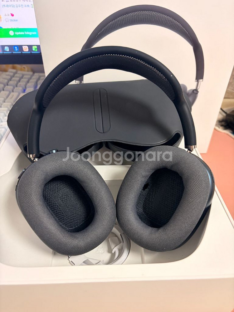 에어팟 맥스 미드나이트 c타입 애플코리아 정품--6