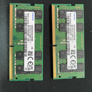 삼성 DDR4 16GB X 2 PC4-3200 노트북