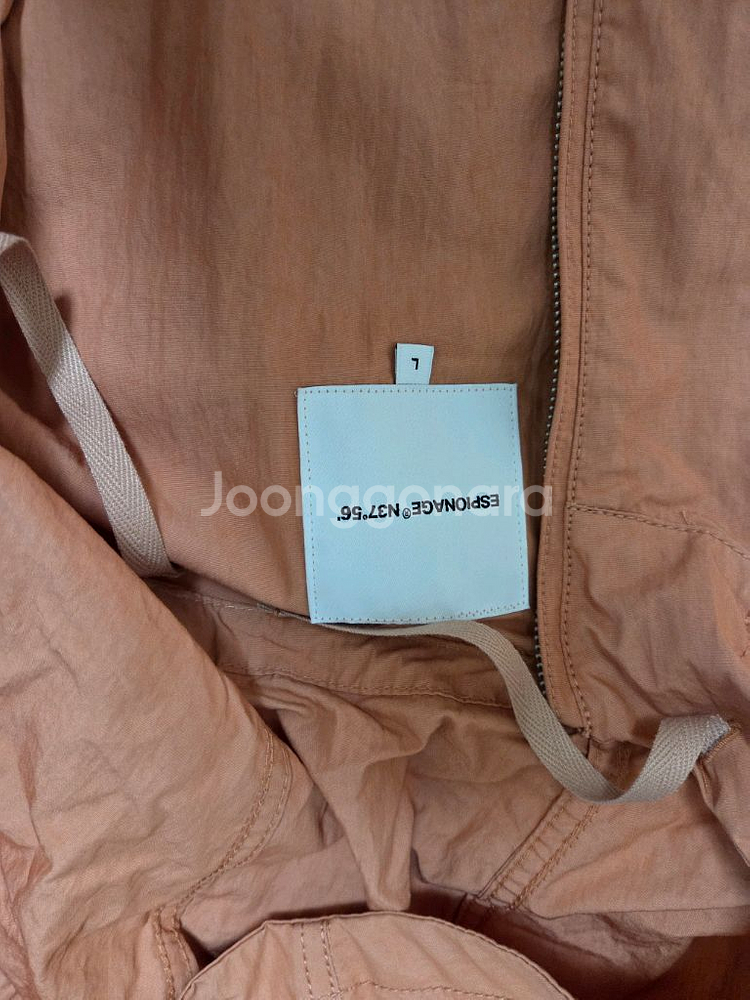 에스피오나지 ray wind 파카 L사이즈 새상품--3