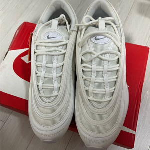 나이키 에어맥스97 트리플화이트 275