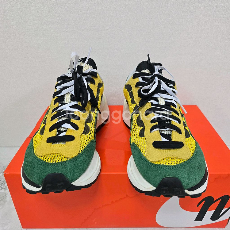 나이키 x 사카이 베이퍼와플 옐로우 그린 275사이즈--1