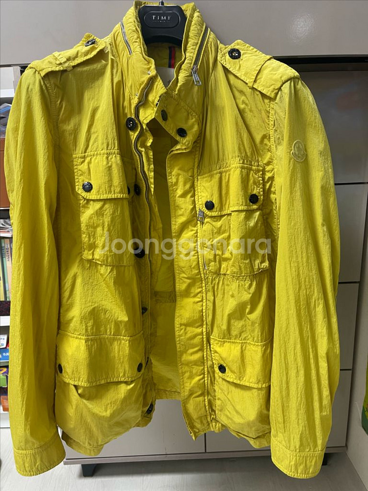 몽클레어 야상 바람막이(옐로우/100사이즈)--0