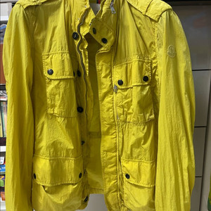 몽클레어 야상 바람막이(옐로우/100사이즈)