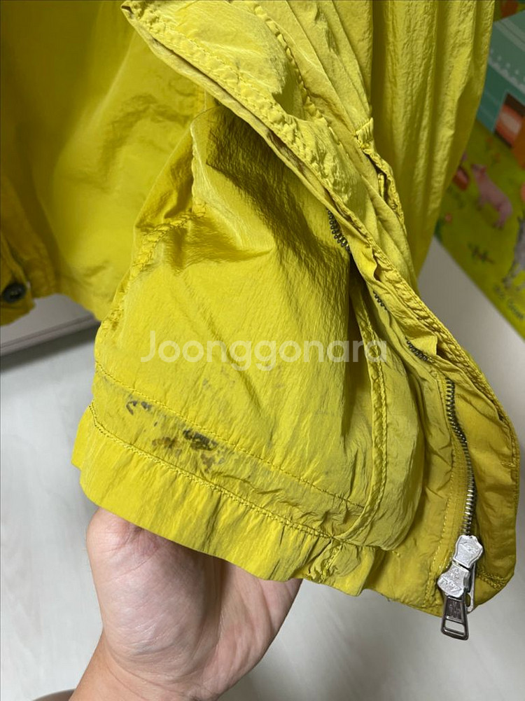 몽클레어 야상 바람막이(옐로우/100사이즈)--1
