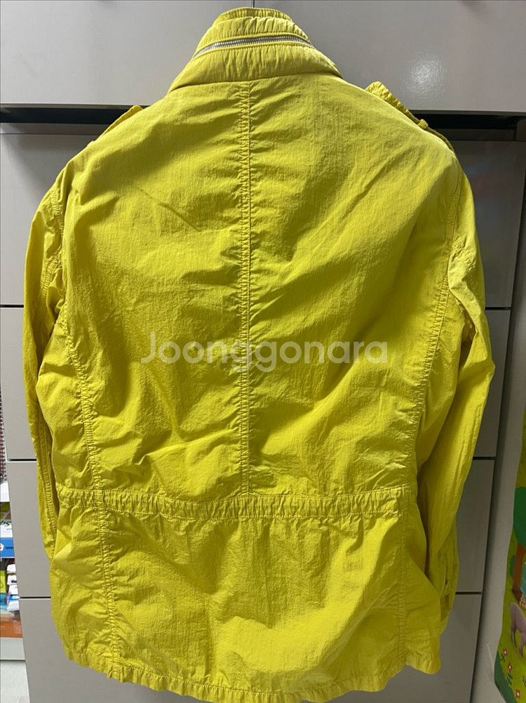 몽클레어 야상 바람막이(옐로우/100사이즈)--2
