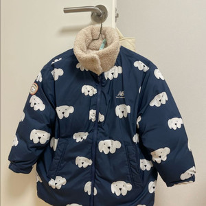 뉴발란스 키즈 리버시블 패딩 다운점퍼 140