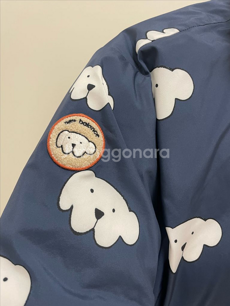 뉴발란스 키즈 리버시블 패딩 다운점퍼 140--2