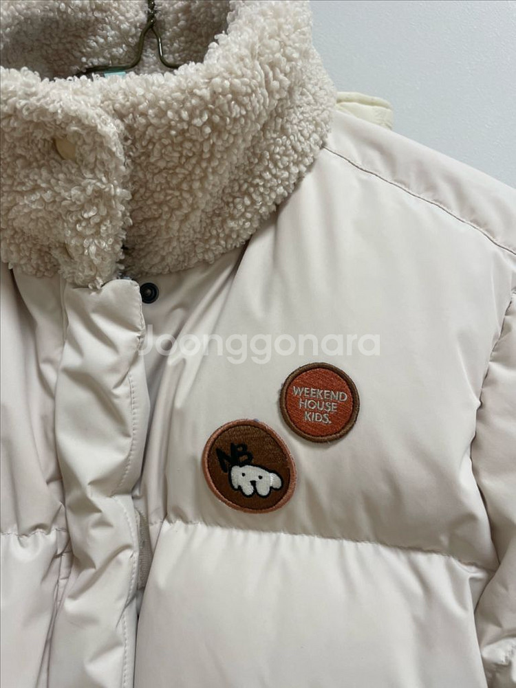 뉴발란스 키즈 리버시블 패딩 다운점퍼 140--4