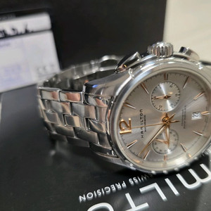 해밀턴 재즈마스터 부엉이 오토 크로노 투카운터