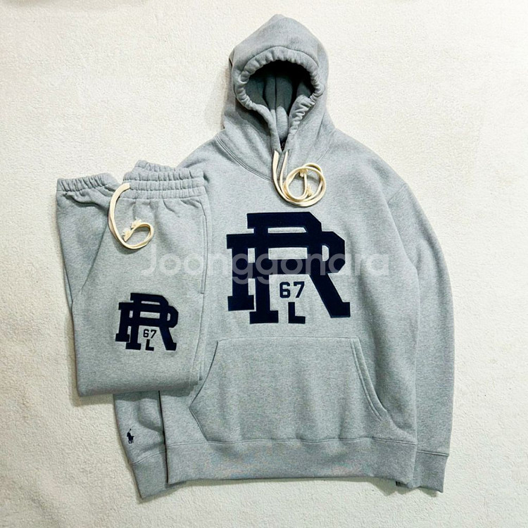 폴로 모노그램 셋업 후드 & PT--3