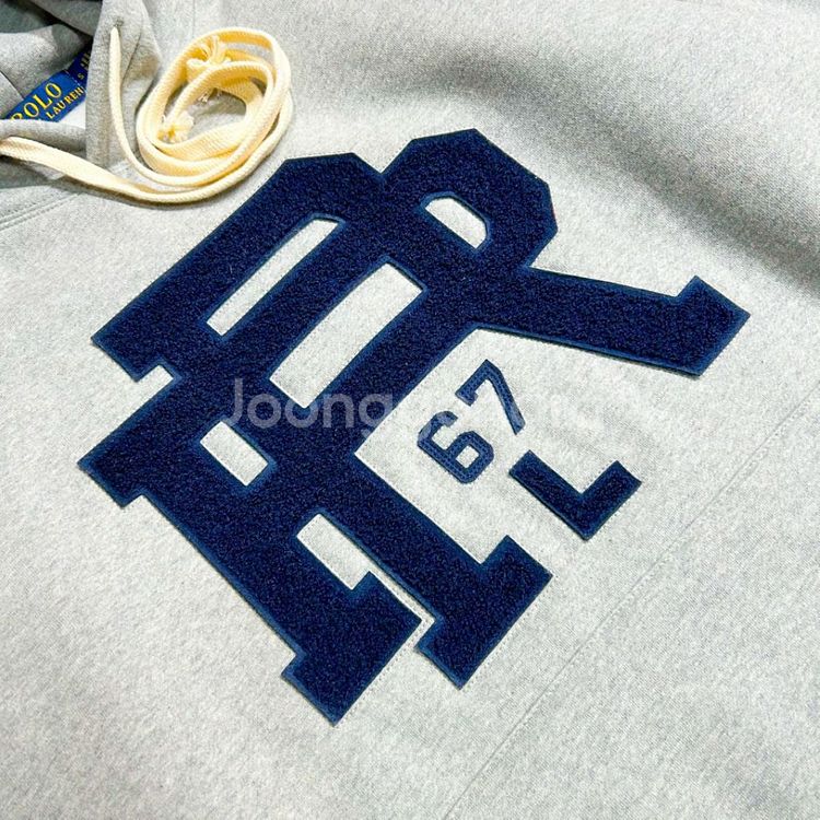 폴로 모노그램 셋업 후드 & PT--4