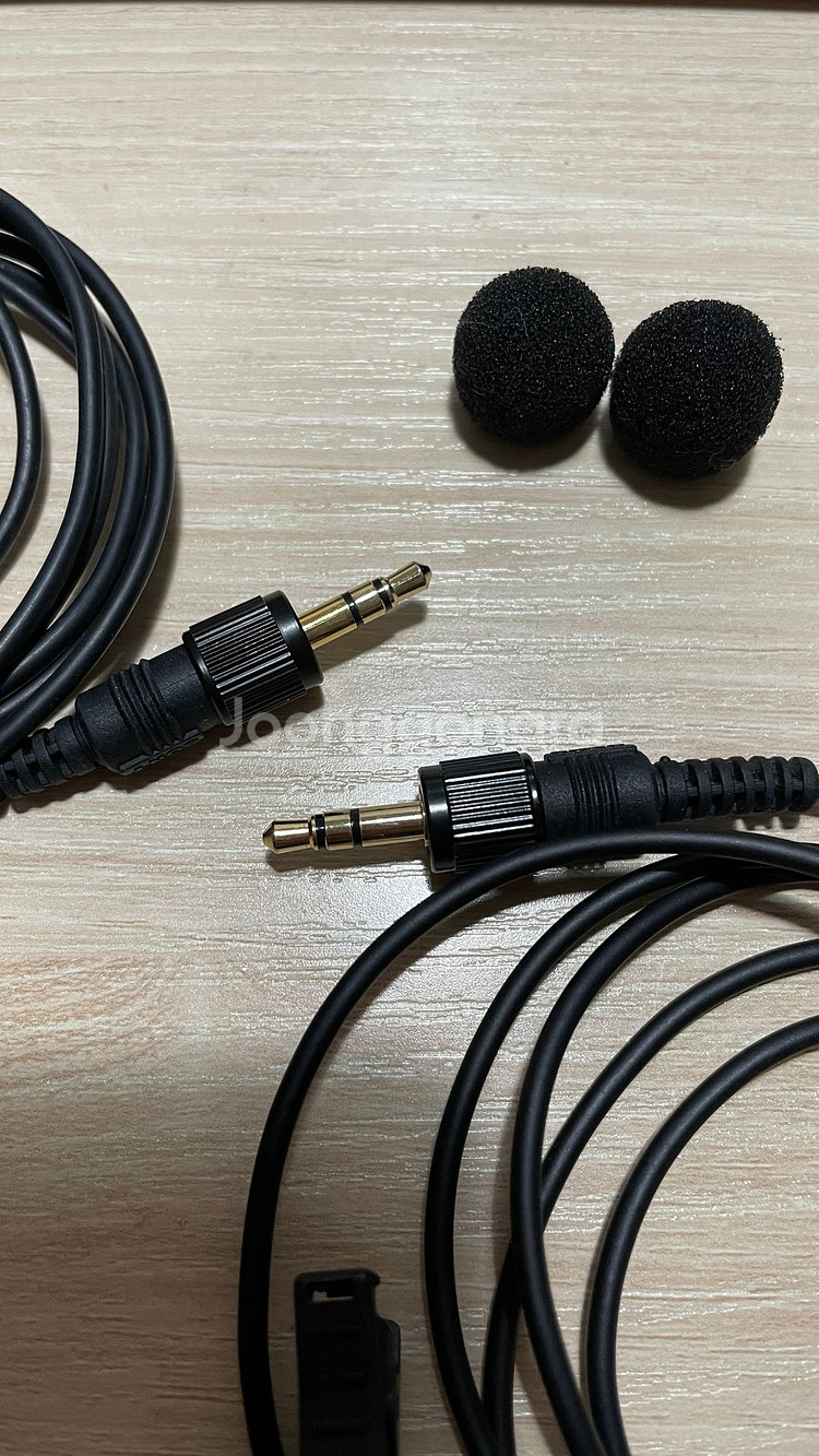 소니 무선마이크 라발리에 ecm-v1 bmp--2