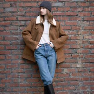 닐바이피 무스탕하프코트 새상품