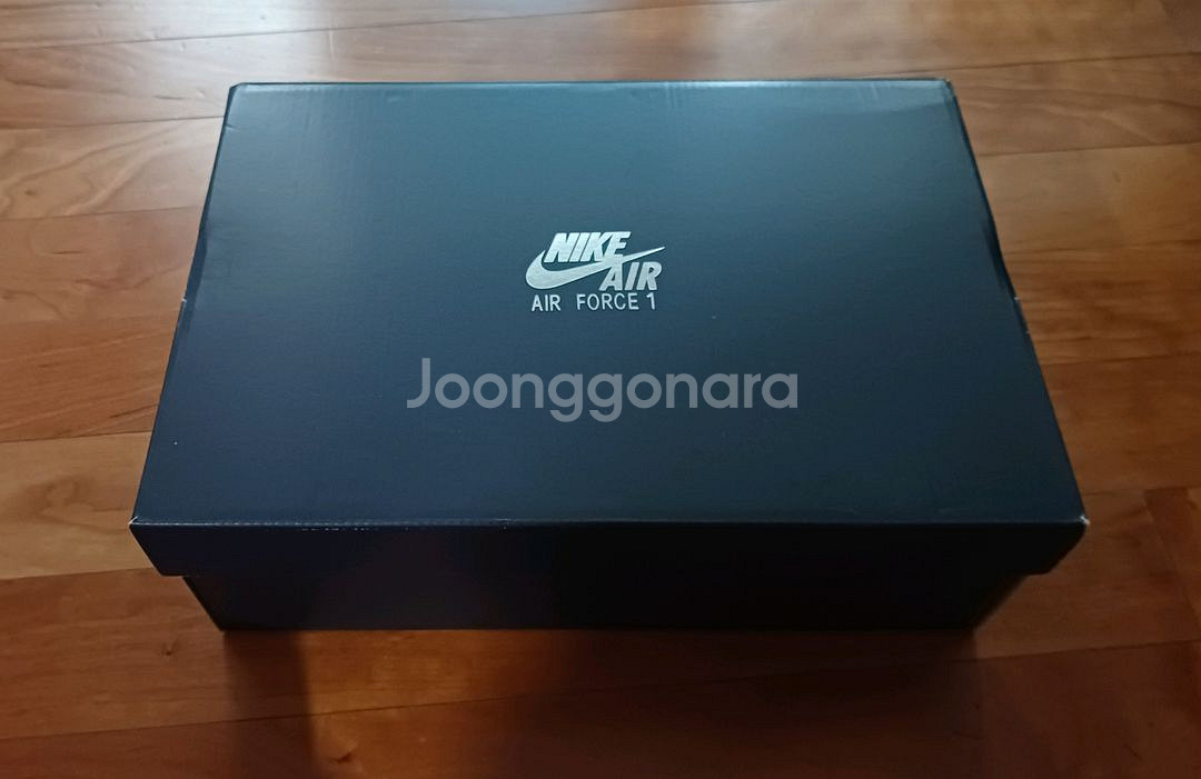 나이키박스 에어포스1 검정포스 신발박스--0