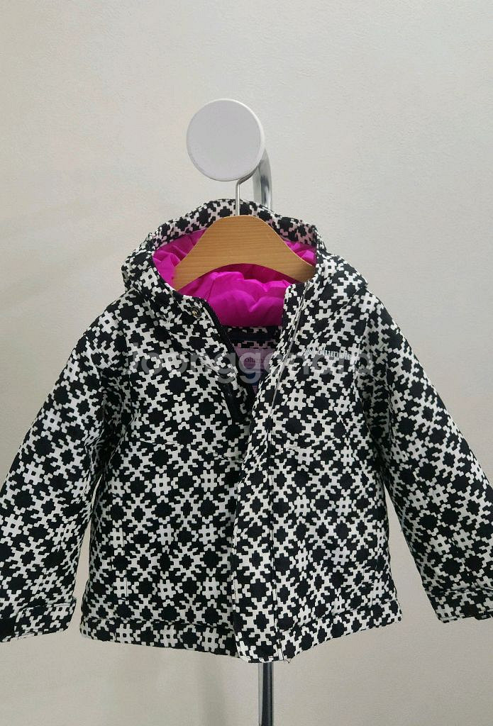 컬럼비아 키즈 후드 패딩 점퍼 18-24M / 100--0