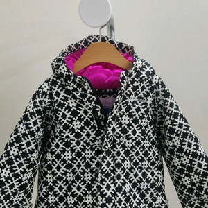 컬럼비아 키즈 후드 패딩 점퍼 18-24M / 100