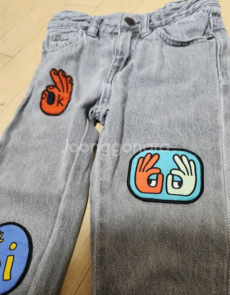 스텔라맥카트니 키즈 그레이진 4와이--0