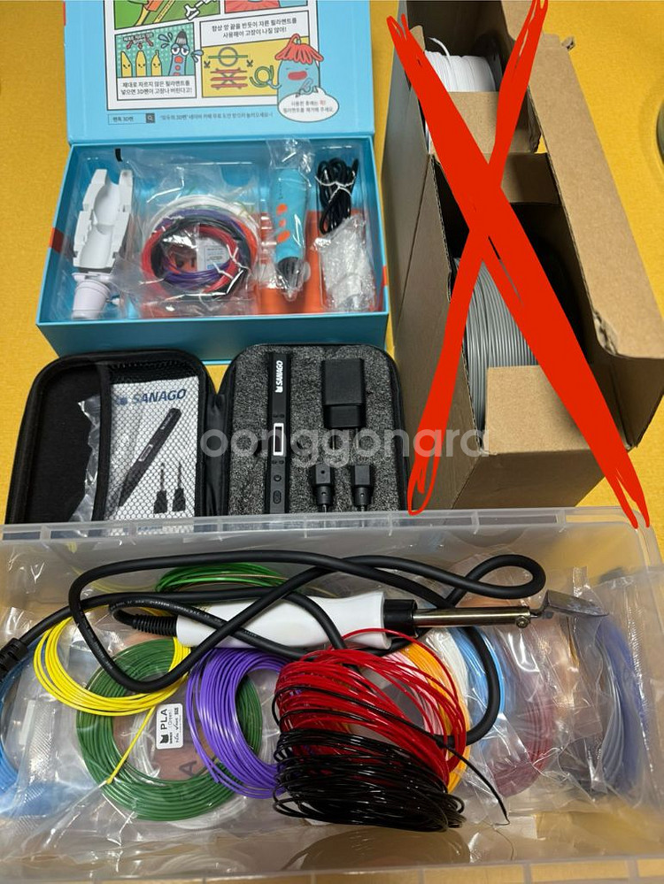 3D펜 뉴펜톡+뉴사나고 필라멘트 등 일괄--0