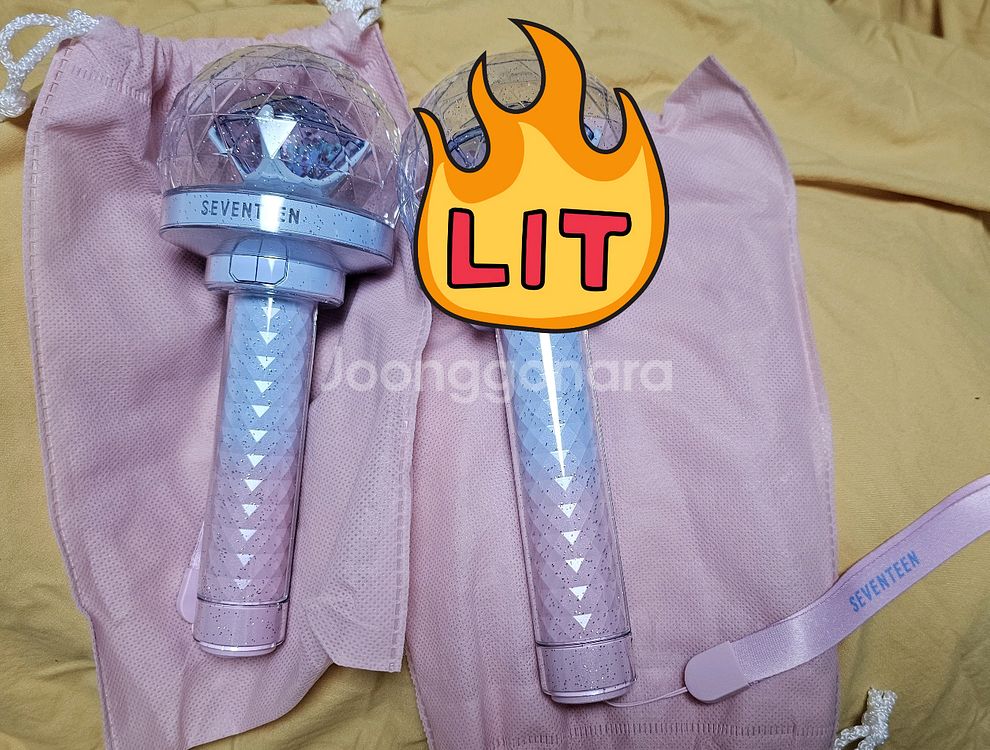 세븐틴 10주년 캐럿봉 뉴뉴뉴럿봉 양도합니다--0