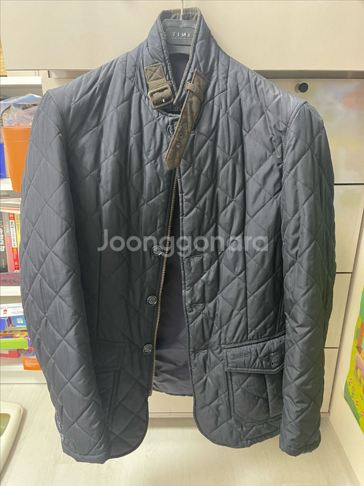 바버 퀼팅자켓(다크네이비/S)--5